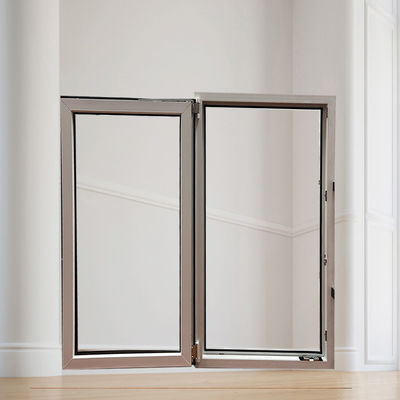 OEM Customizado Upvc inclinação virar janelas para a casa deslizante de perfil fixo Pvc janela