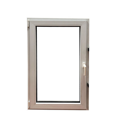 OEM Customizado Upvc inclinação virar janelas para a casa deslizante de perfil fixo Pvc janela