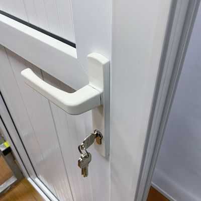 EPDM Superfície de faixa de borracha acabado UPVC Vertical Hinged Door para PVC Gusset Door