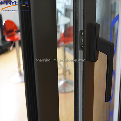 Porta deslizante de perfil de alumínio da série GOS-S T110 para sala de conferências Espessura do perfil 2,0 mm