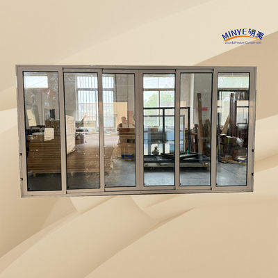 Porta deslizante UPVC de design moderno com alta resistência e material ecológico