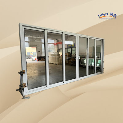 Porta deslizante UPVC de design moderno com alta resistência e material ecológico