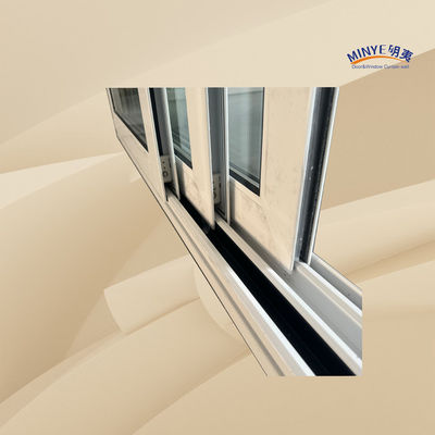 Porta deslizante UPVC de design moderno com alta resistência e material ecológico