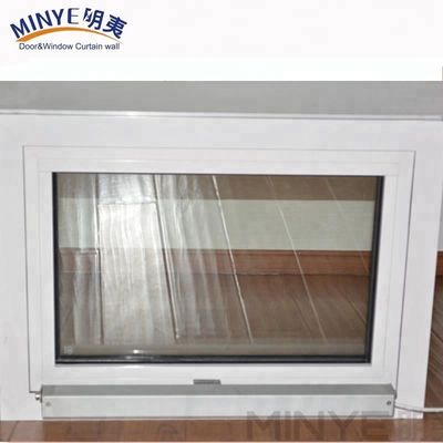 Swing Open Normal PVC Perfil Cor Personalização UPVC/PVC Horizontalmente giratório Single Hang Windows