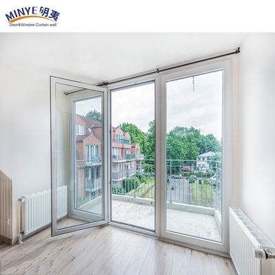 Villas Interior PVC Portas da frente 2,5 mm Espessura Moderno Design Rede de tela de fibra de vidro