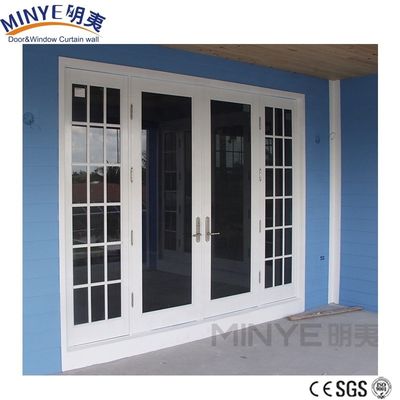 Villas Interior PVC Portas da frente 2,5 mm Espessura Moderno Design Rede de tela de fibra de vidro