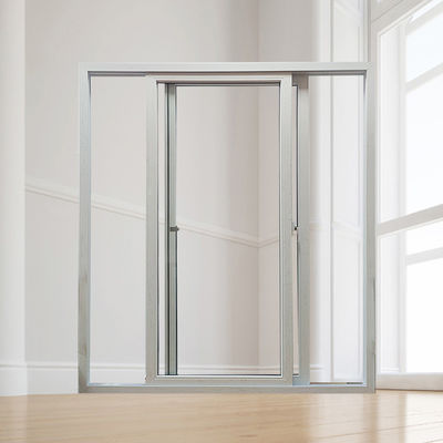 Porta deslizante de UPVC de alta resistência com boa vedação e materiais respeitadores do ambiente
