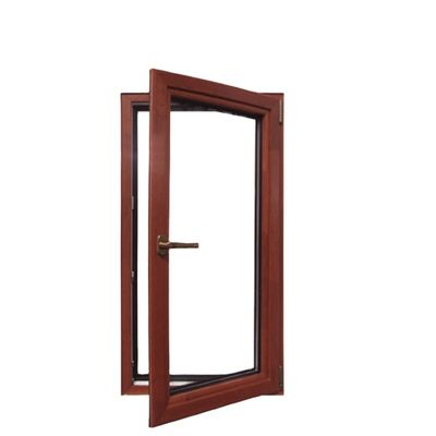 Anodizado ou revestimento em pó acabamento de alumínio liga Casement Swing Windows a preços acessíveis