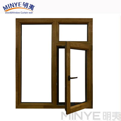 Anodizado ou revestimento em pó acabamento de alumínio liga Casement Swing Windows a preços acessíveis