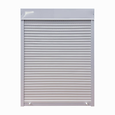 Janela de revestimento de UPVC de design moderno com persianas de rolos Boa vedação e alta resistência