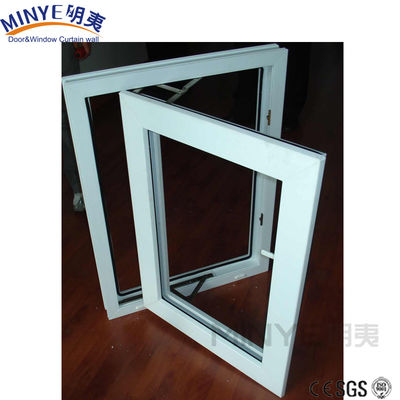 Moderno Design Estilo Alumínio Casement Windows com Fly Screen e Louver Rolling