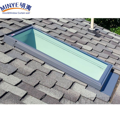Janela do telhado de alumínio de estilo francês e impermeável chinês com clarabóia Velux elétrica