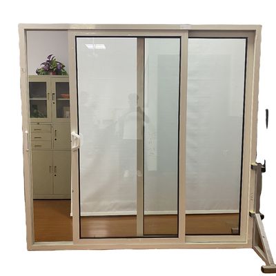 Janela de vidro deslizante de liga de alumínio para quarto/interior Janela de vidro deslizante grande