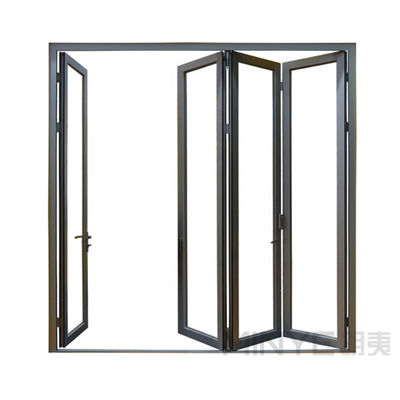 Porta deslizante dupla de vidro de alumínio com corte térmica