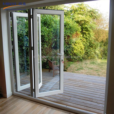 Casa Usada Porta de Vidro Francês Bi com Design Moderno e Resistência ao Vento 3500 PA