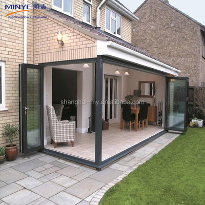 Casa Usada Porta de Vidro Francês Bi com Design Moderno e Resistência ao Vento 3500 PA