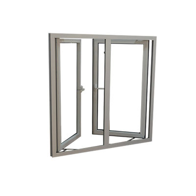 Swing Open Style European 50 Series Alumínio Casement Window Casa