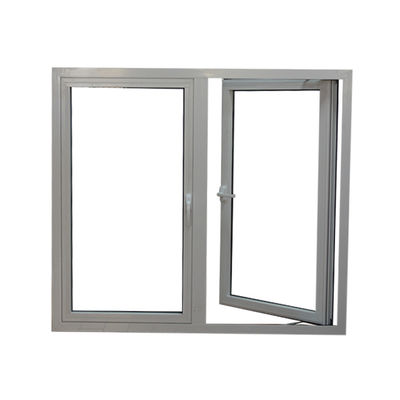 Swing Open Style European 50 Series Alumínio Casement Window Casa