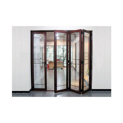 Alemanha Tecnoforma Faixa de isolamento acabado Etiópia moderna Porta de vidro dobrável de alumínio exterior