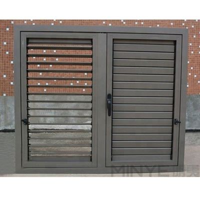 Cortinas de tela dobrável de liga de alumínio para função à prova de vento