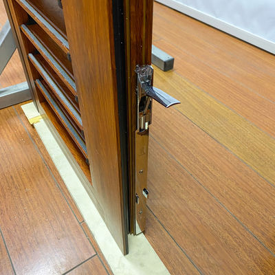 Solução de design de hotel Anodizado ou revestido em pó Profil de acabamento Swing Open Shutter