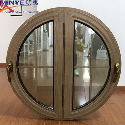 Moderno Design Grill Janela Alumínio Alloy Casement Janela para mercado de tela dobrável