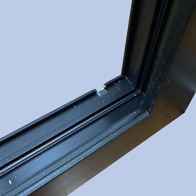 Portas de revestimento de liga de alumínio de design moderno com rede de tela de fibra de vidro impermeável