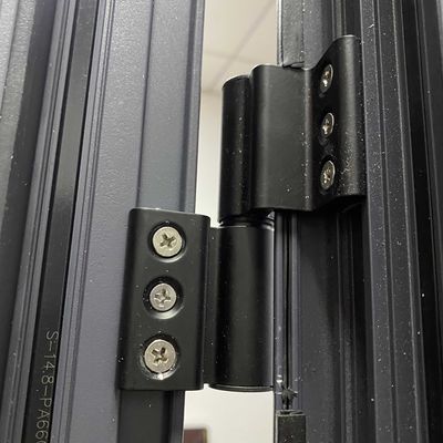Estilo de Design Moderno Placa de Alumínio Cinza Porta Única para Portas de Casamento