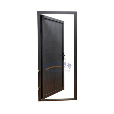 Modern Design Alumínio Painel inteiro porta de casamento para aplicações exteriores