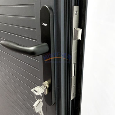Modern Design Alumínio Painel inteiro porta de casamento para aplicações exteriores