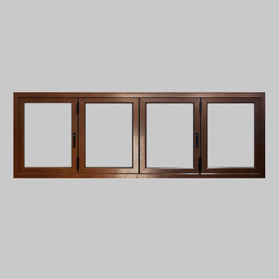 Acordeão Alumínio Vertical Windows dobrável com revestimento de energia e hardware chinês superior