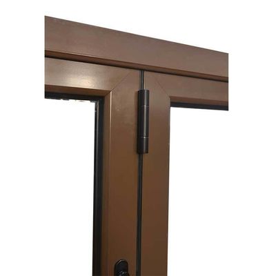 Acordeão Alumínio Vertical Windows dobrável com revestimento de energia e hardware chinês superior