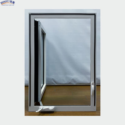 1.2mm Reforço de aço Fibra de vidro Ecrã de rede Vinyl Casement janelas e portas