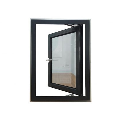 Grandes janelas de alumínio de ventilação com excelente vedação e isolamento sonoro