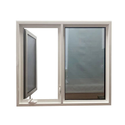 Grandes janelas de alumínio de ventilação com excelente vedação e isolamento sonoro