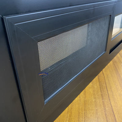 Modelo de abertura horizontal Isolamento térmico de alumínio Janela deslizante com mosquiteiro
