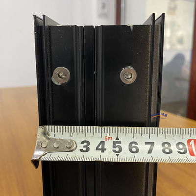 Modelo de abertura horizontal Isolamento térmico de alumínio Janela deslizante com mosquiteiro