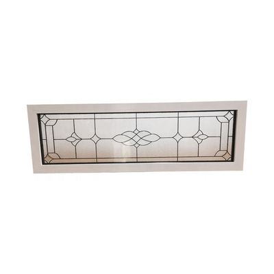 Moderno luxo tamanho personalizado vidro temperado duplo revestimento de potência janelas fixas
