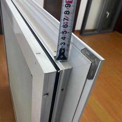 Vidro duplo temperado de alumínio, janelas fixas para abertura horizontal, vidro triplo