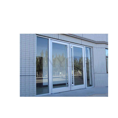 Função de segurança Piso de aço inoxidável Porta exterior de mola Design para porta dianteira dupla