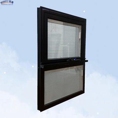 Moderno Luxury Rainproof Alumínio Frame Swing Awning Casement Janela com vidro duplo