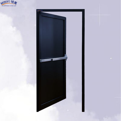 Atualize suas portas exteriores com uma porta de pivô de alumínio preto de espessura de 2,0 mm