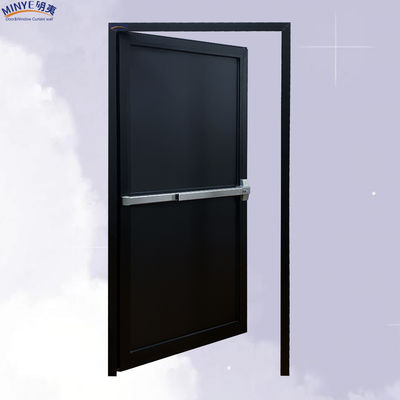 Atualize suas portas exteriores com uma porta de pivô de alumínio preto de espessura de 2,0 mm