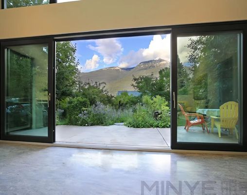 Modern Design Alumínio Interior Portas francesas com economia de energia e isolamento térmico