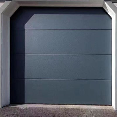 Portas de segurança de estilo moderno Porta de garagem de alumínio para durabilidade e confiabilidade