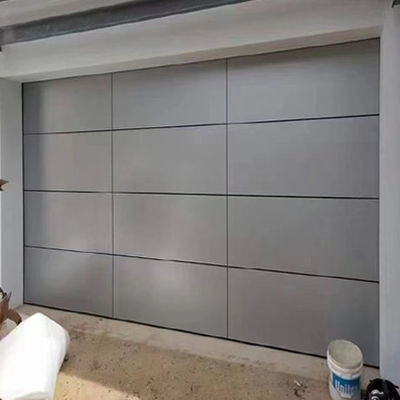 Portas de segurança de estilo moderno Porta de garagem de alumínio para durabilidade e confiabilidade