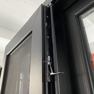 Porta aberta dupla de cor personalizada para portas de revestimento francês que melhoram a ventilação e a estética