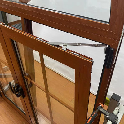 Janela de revestimento francês de alumínio vertical A combinação perfeita de estilo e função