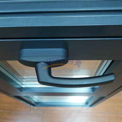 Janela inclinada de estilo swing aberto A escolha ideal para melhor ventilação e estética