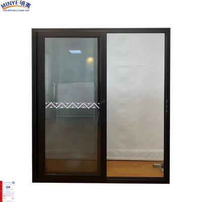 Alumínio vidro deslizante Interior Portas francesas para casa empilhável e design pós-moderno